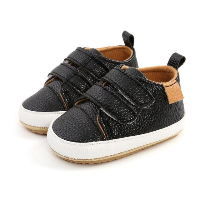 Sweet Leather Velcro Baby Shoes for Comfort and Style - Nagatta