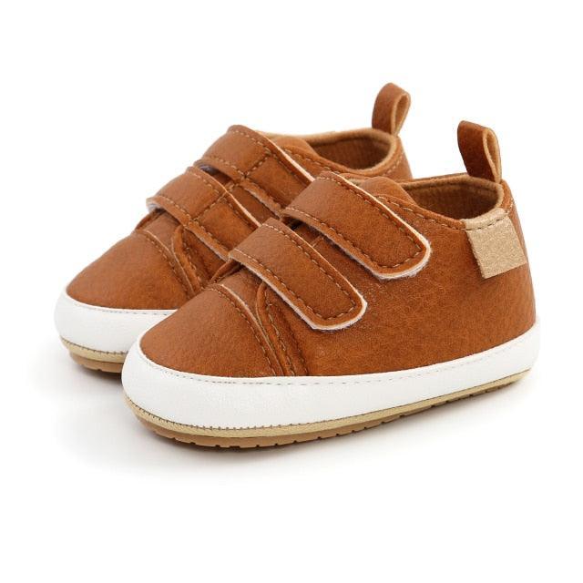 Sweet Leather Velcro Baby Shoes for Comfort and Style - Nagatta