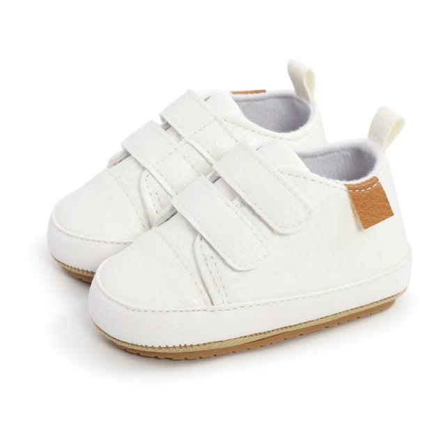 Sweet Leather Velcro Baby Shoes for Comfort and Style - Nagatta