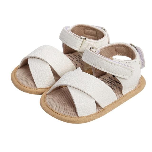 Leather Baby Girl Sandals for Comfortable First Steps - Nagatta