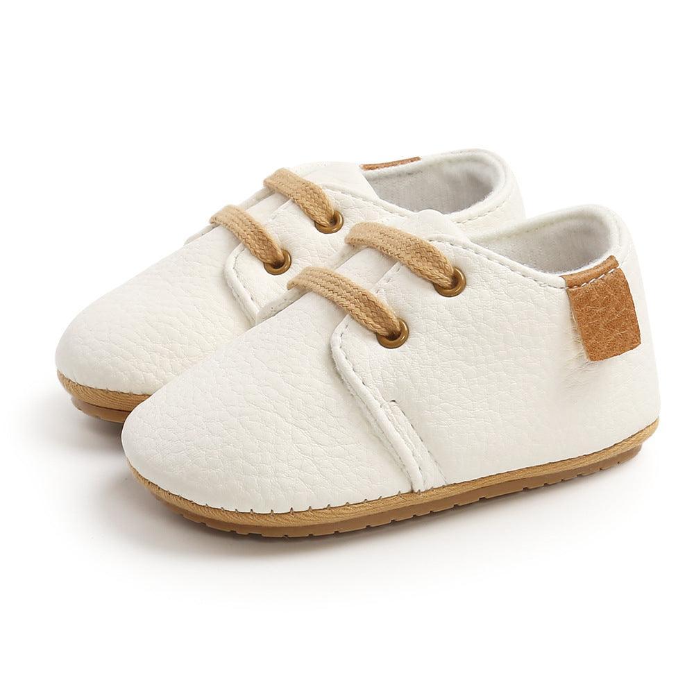 Retro Leather Baby Shoes for Stylish Little Ones - Nagatta