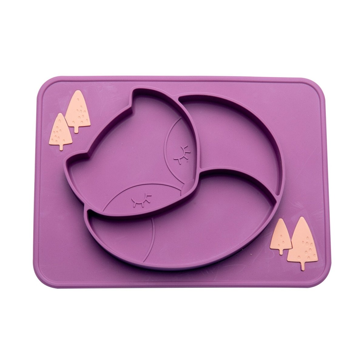 Silicone Baby Dining Plate - Safe and Easy to Clean Dish - Nagatta