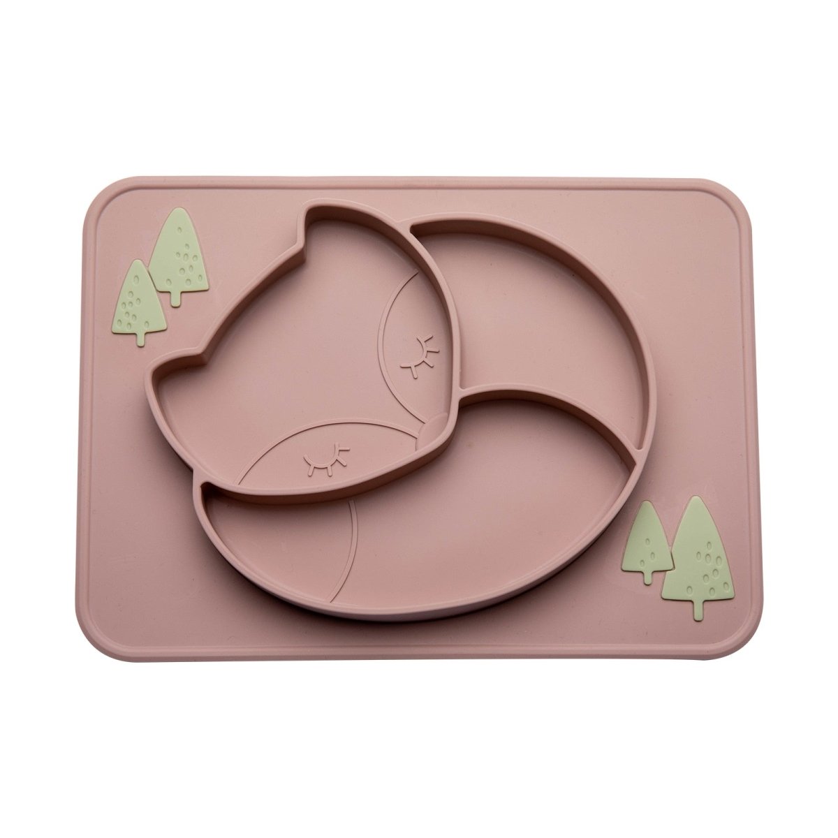 Silicone Baby Dining Plate - Safe and Easy to Clean Dish - Nagatta