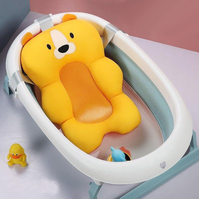 Soft Anti-Slip Baby Bathtub Cushion for Safe Bathing - Nagatta