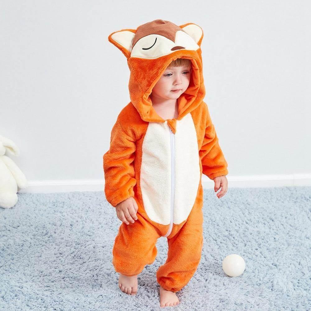 Soft Baby Animal Romper - Nagatta