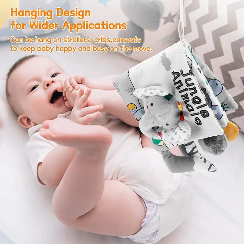 Soft Baby Book 3D Touch Feel for Sensory Learning Fun - Nagatta