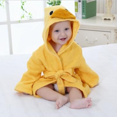 Soft Hooded Animal Baby Bathrobe Towels for Cozy Comfort - Nagatta