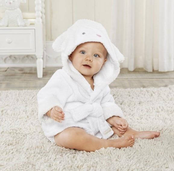 Soft Hooded Animal Baby Bathrobe Towels for Cozy Comfort - Nagatta