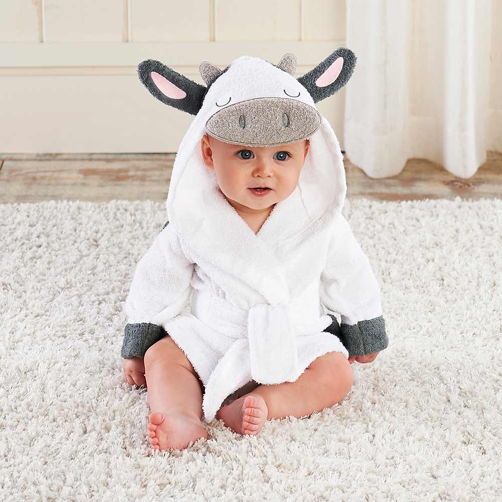 Soft Hooded Animal Baby Bathrobe Towels for Cozy Comfort - Nagatta