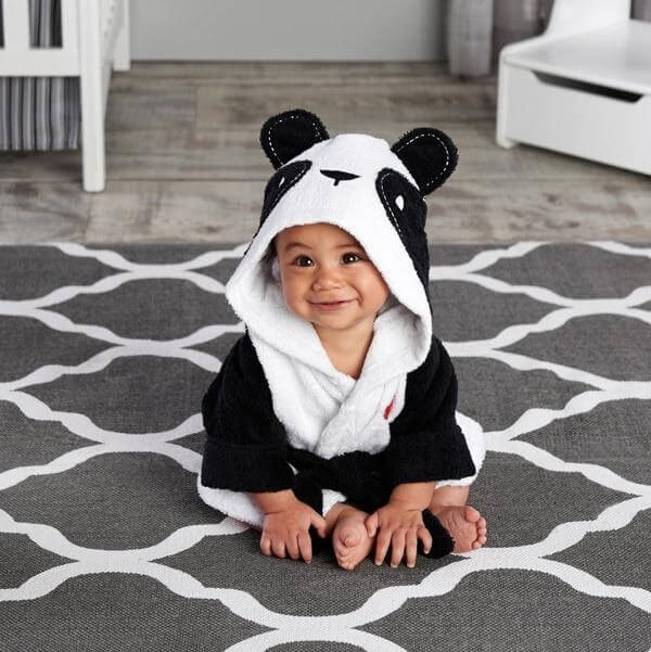 Soft Hooded Animal Baby Bathrobe Towels for Cozy Comfort - Nagatta