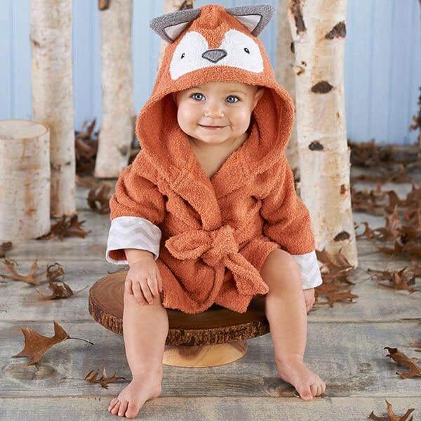 Soft Hooded Animal Baby Bathrobe Towels for Cozy Comfort - Nagatta