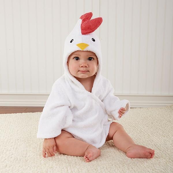 Soft Hooded Animal Baby Bathrobe Towels for Cozy Comfort - Nagatta