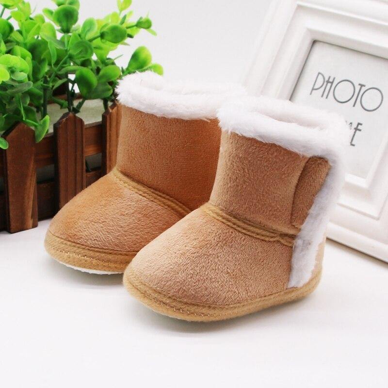 Soft Sole Fur Snow Booties for Newborns and Toddlers - Nagatta