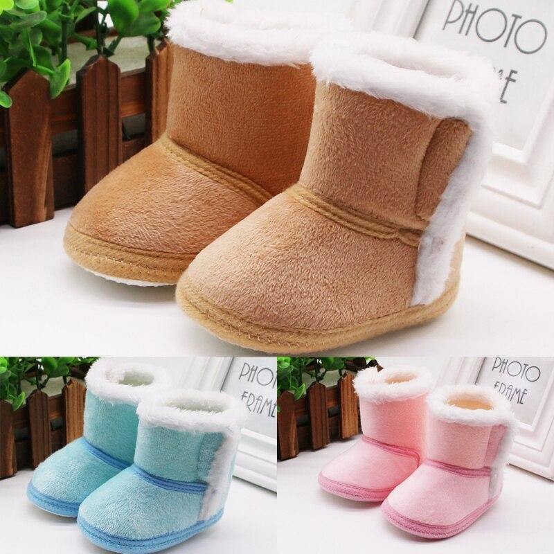 Soft Sole Fur Snow Booties for Newborns and Toddlers - Nagatta