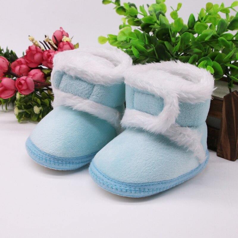 Soft Sole Fur Snow Booties for Newborns and Toddlers - Nagatta