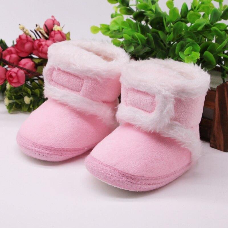 Soft Sole Fur Snow Booties for Newborns and Toddlers - Nagatta