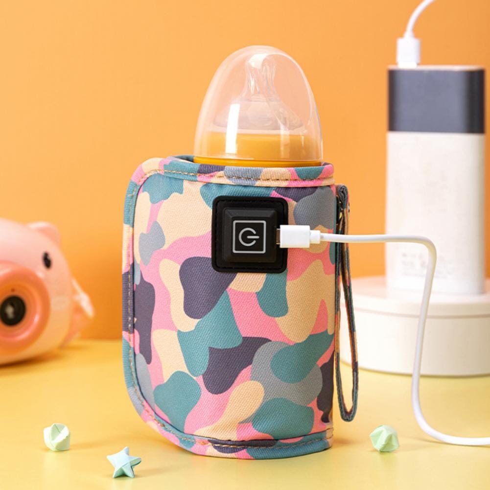 USB Milk Water Warmer Bag for Baby Bottles Outdoor Use - Nagatta