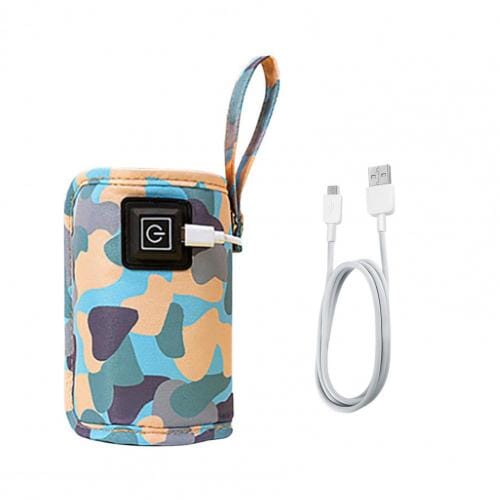 USB Milk Water Warmer Bag for Baby Bottles Outdoor Use - Nagatta