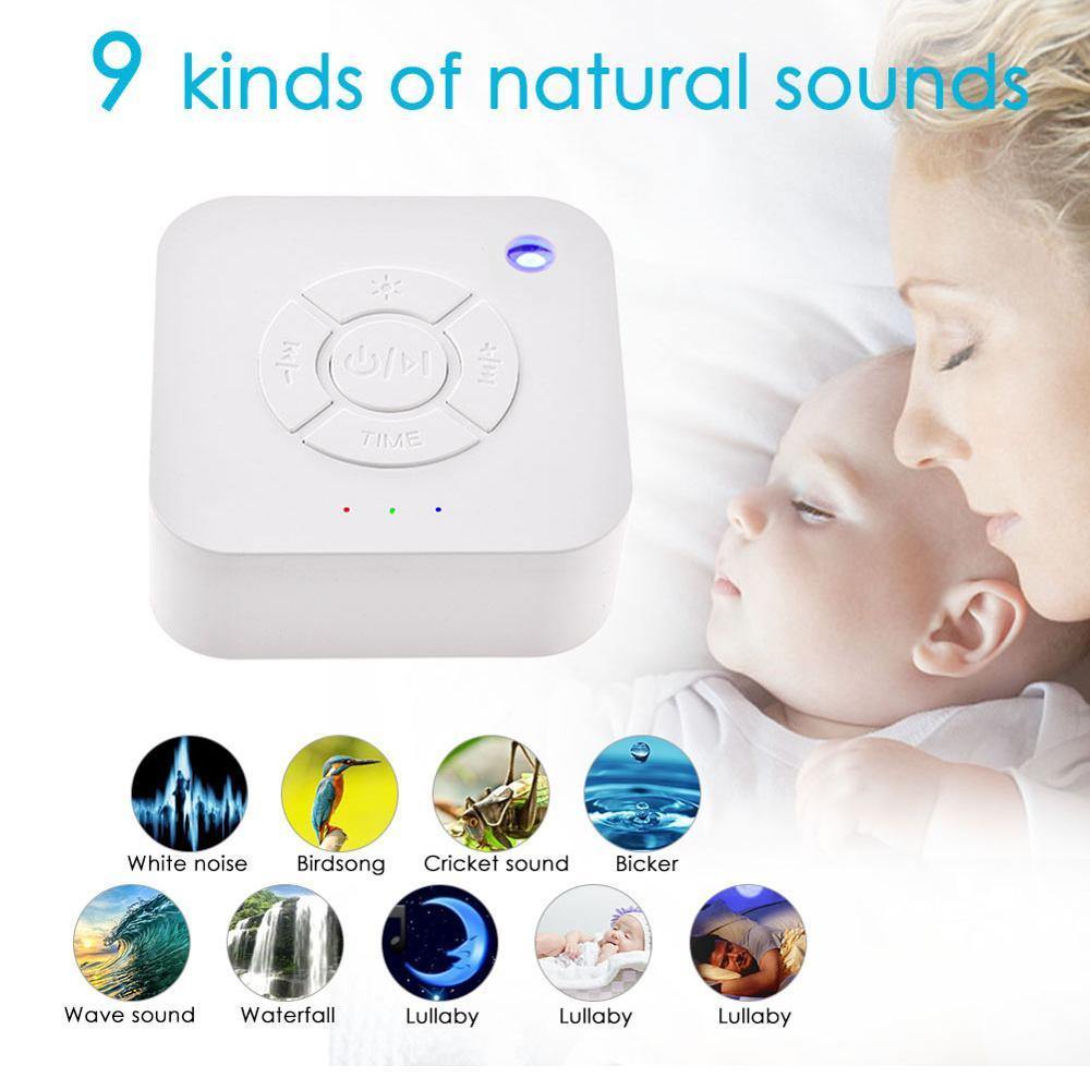 USB Rechargeable White Sound Machine for Sleep and Relaxation - Nagatta