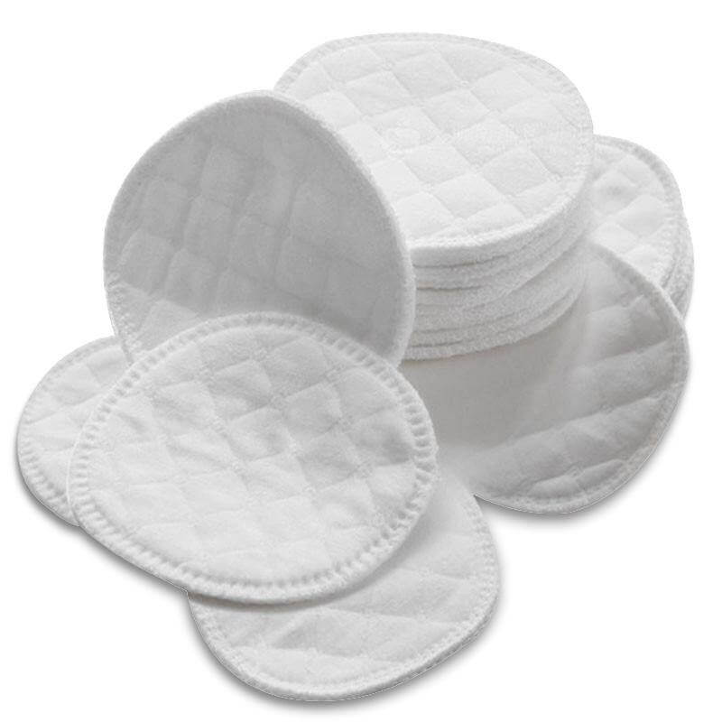 Washable Breast Pads for Nursing Moms - 12 Pack Set - Nagatta