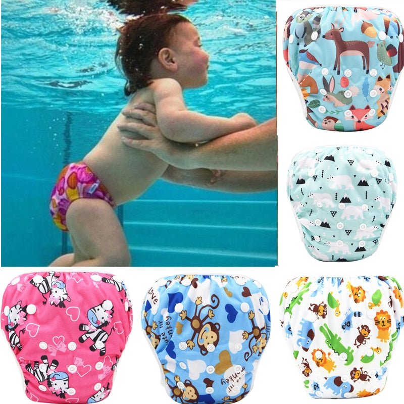 Waterproof Baby Swim Diapers for Comfortable Swimming Fun - Nagatta