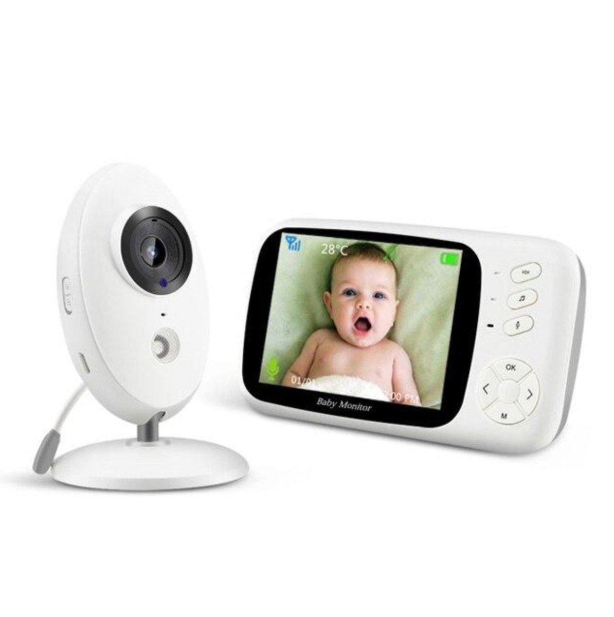 Wireless Baby Monitor High Resolution with Night Vision - Nagatta