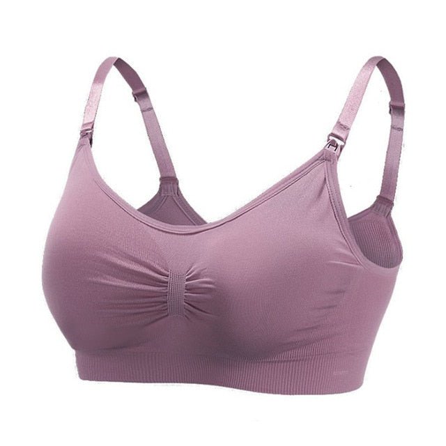 Women Breastfeeding Nursing Bra Comfortable Wire-Free Design - Nagatta