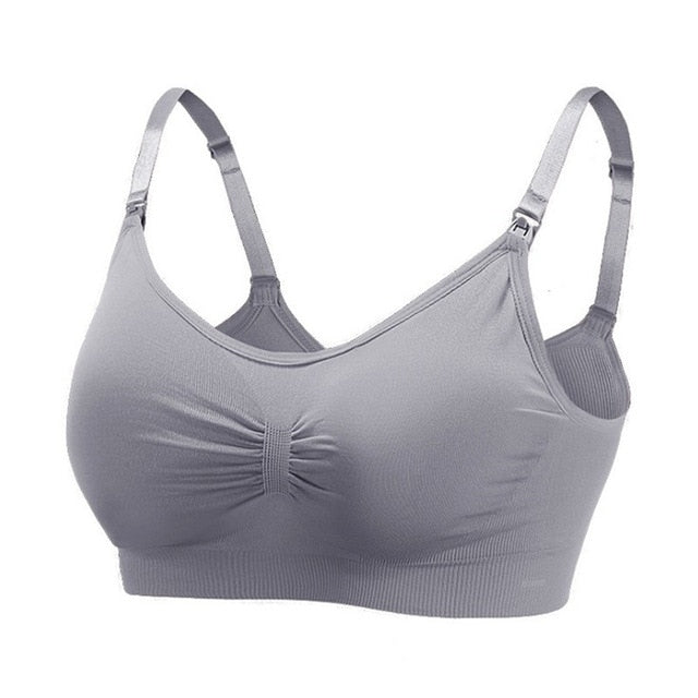 Women Breastfeeding Nursing Bra Comfortable Wire-Free Design - Nagatta