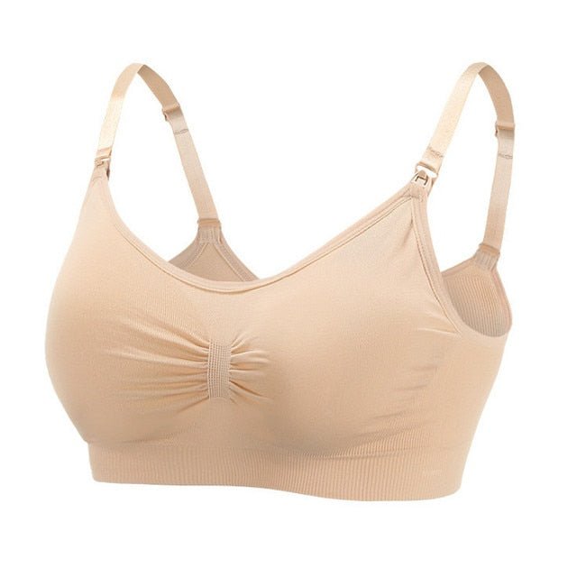 Women Breastfeeding Nursing Bra Comfortable Wire-Free Design - Nagatta